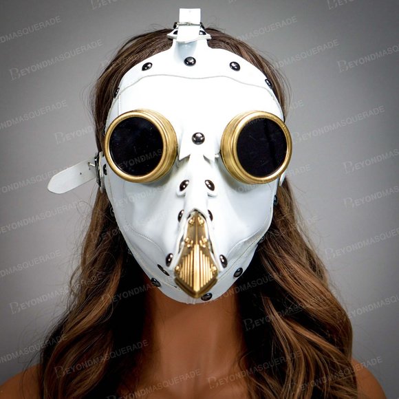 Plague doctor mask costume cosplay steampunk - Picture 2 of 8